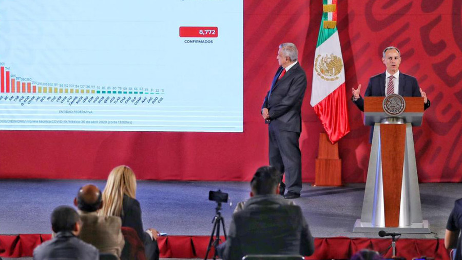 Hugo López-Gatell, subsecretario de Prevención y Promoción de la Salud, rechazó el uso de la fuerza pública en estados del País como un mecanismo para lograr el confinamiento de la población y prevenir así contagios de Covid-19.