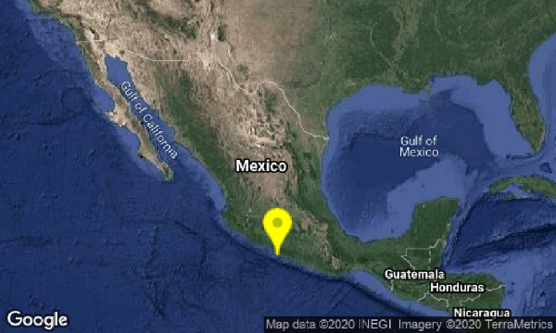 De acuerdo con el Servicio Sismológico Nacional, el temblor tuvo una magnitud preliminar de 5.2; su epicentro fue Petatlán, Guerrero.