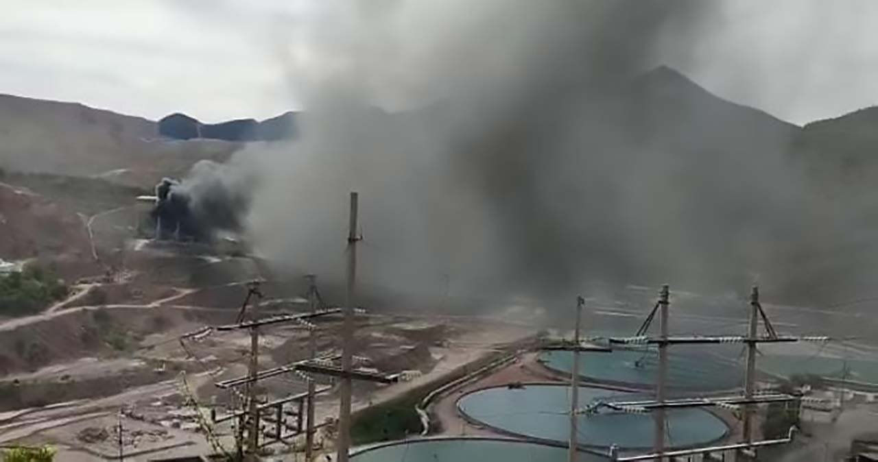 Video - Reportaron explosión en mina de Grupo México en Sonora