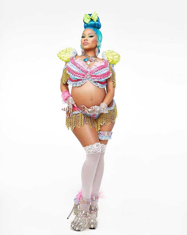 Nicki Minaj anuncia que está emabarazada con una foto muy particular