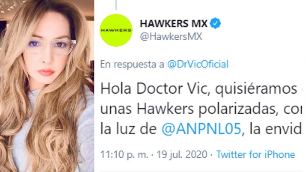 Una vez más la popular compañía de lentes solares Hawkers se encuentra en el ojo del huracán, en esta ocasión no por un controversial tuit sino por defender las teorías de la actriz mexicana Patricia Navidad.