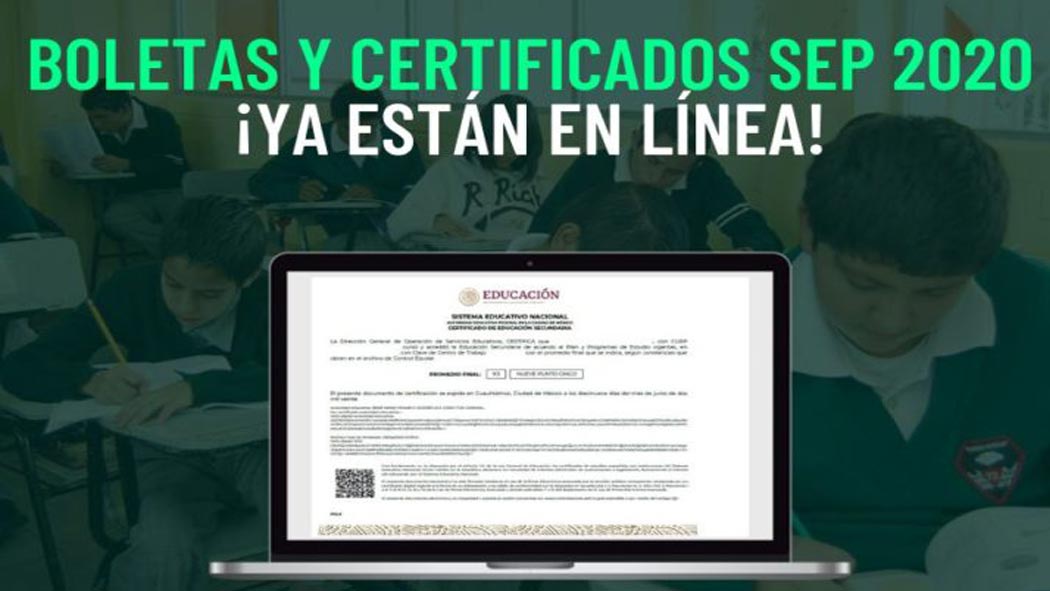 A través de un comunicado la Secretaría de Educación Pública informó que será en la página web de la Autoridad Educativa Federal en la Ciudad de México (AEFCM), donde se podrán consultar las boletas de calificaciones y los certificados. 