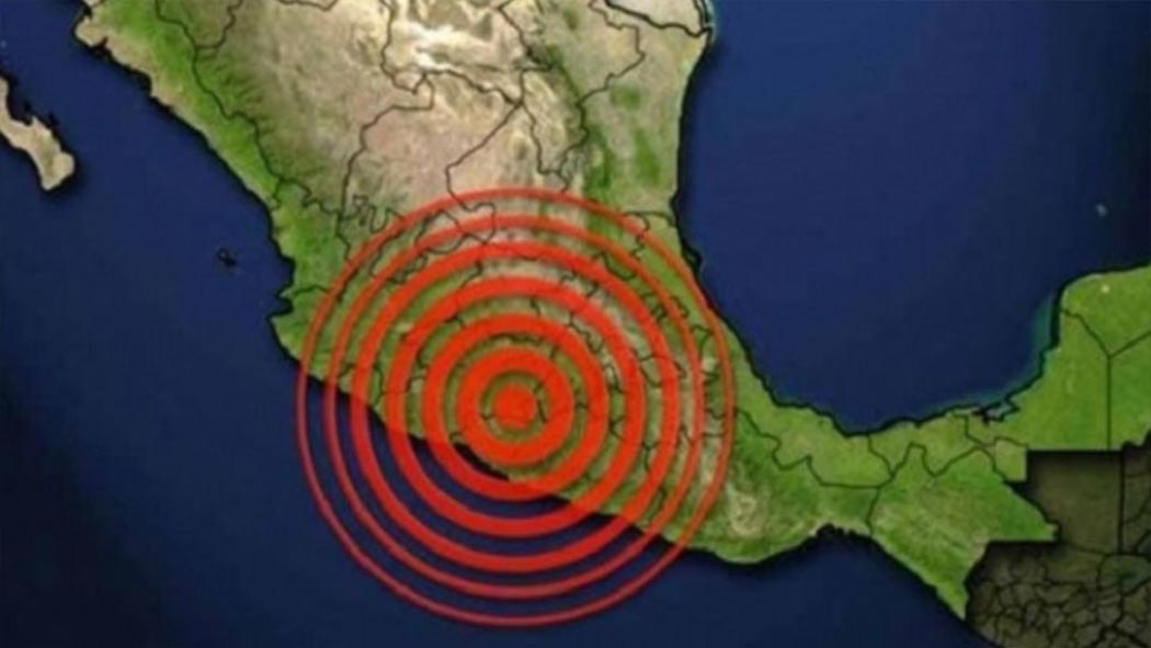 La noche de este lunes se registró un sismo de magnitud 4.8 con epicentro en Petatlán, Guerrero.