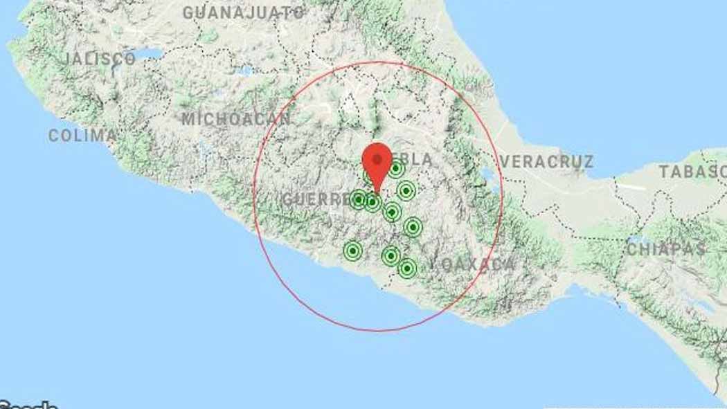 De acuerdo con el Sistema de Alertas Sísmica Mexicano, el sismo que fue detectado a las 23:06 horas, por lo que no ameritó la activación de la alerta sísmica porque la estimación de energía en los primeros segundos, no superó los niveles preestablecidos.