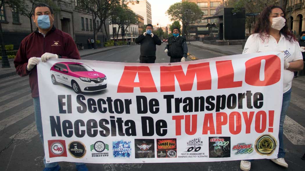 El presidente de México anunció una línea de crédito a través del Fondo Nacional para el Consumo de los Trabajadores en apoyo a taxistas, comerciantes Y meseros, entre otros trabajadores, afectados por la crisis del Covid-19