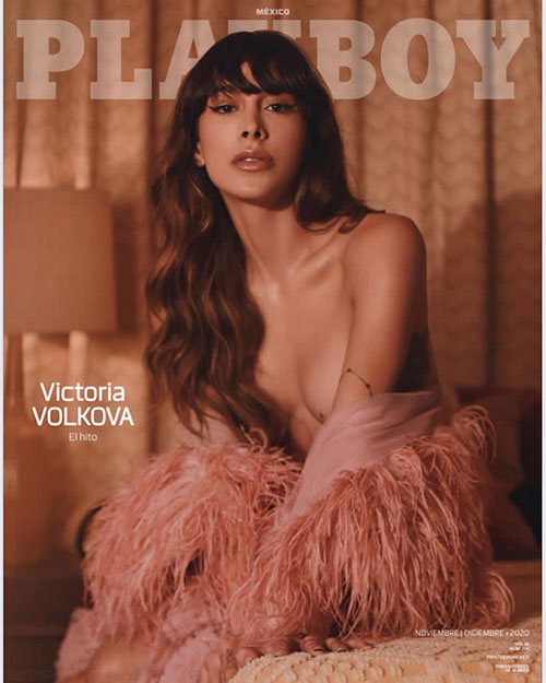 Victoria Volkova la primera mujer trans en portada de Playboy Mexico