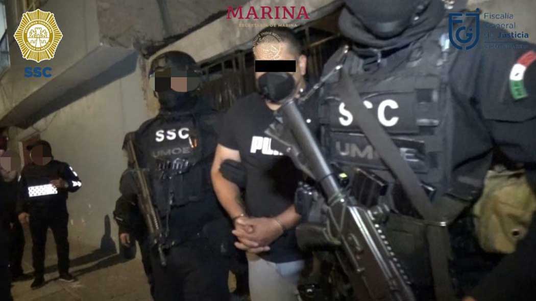 Benito Juárez e Iztapalapa SSC detiene a 4 personas con armas y drogas