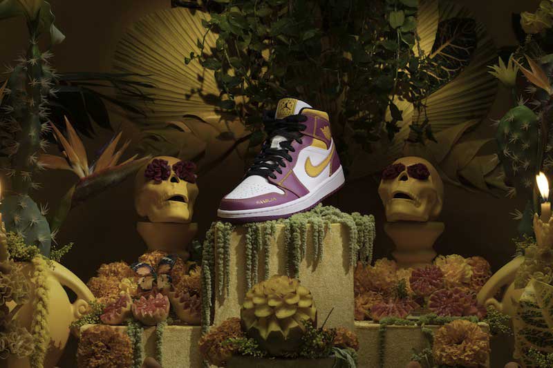 Nike lanza colección de sneakers inspirada en el Día de Muertos