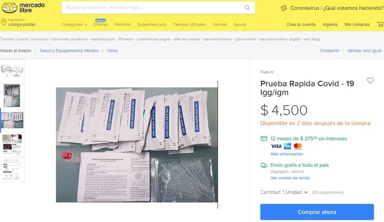 ¡Cuidado! Venden pruebas falsas en línea hasta en 4500 pesos