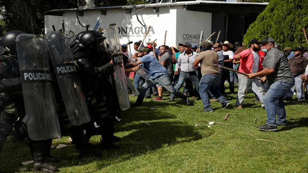 La Guardia Nacional informó que, la noche del martes, personal de la corporación repelió una agresión en Delicias, Chihuahua, tras el enfrentamiento en la presa La Boquilla, en donde resultaron dos personas muertas.