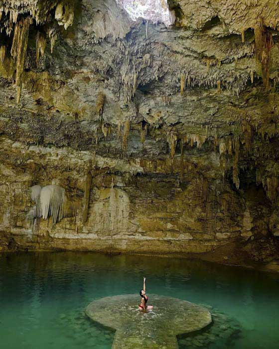 Cenote Suytun en Valladolid Yucatán, Guía de viaje, precios