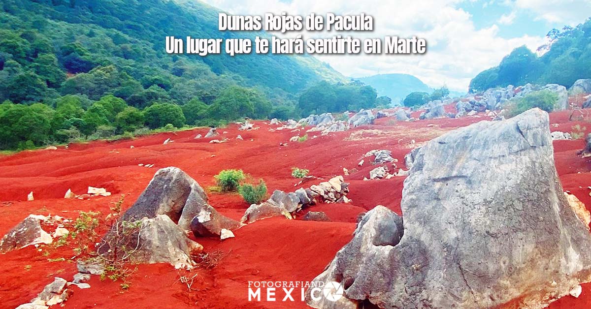 Dunas Rojas de Pacula un lugar que te hará sentirte en Marte