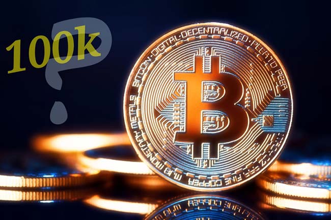 El retroceso de Bitcoin puede ser una apuesta saludable para llegar a $100K