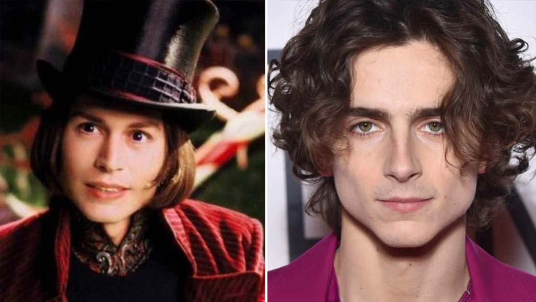 Timothée Chalamet revela muestra fotos como Willy Wonka