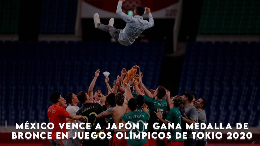 México vence a Japón y gana medalla de bronce en Juegos Olímpicos de Tokio 2020