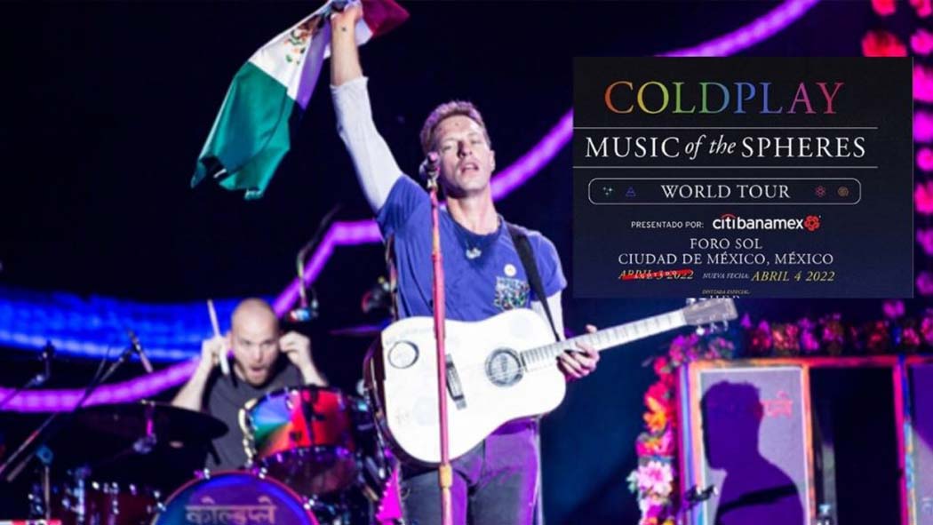 Coldplay anuncia una segunda fecha en el Foro Sol, precios