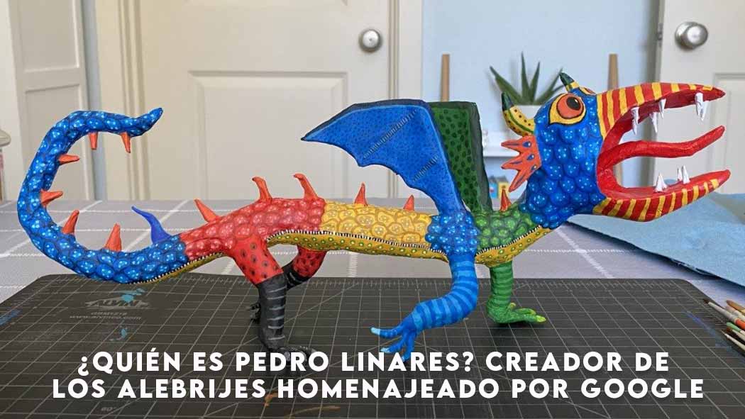 Google le dedicó el doodle de este martes 29 de junio al artista mexicano que hizo realidad sus sueños, Pedro Linares López, por sus cumpleaños número 115. Sus curiosas y divertidas esculturas de animales conocidas como alebrijes son apreciadas en todo el mundo como productos únicos de la tradición del arte popular de México.