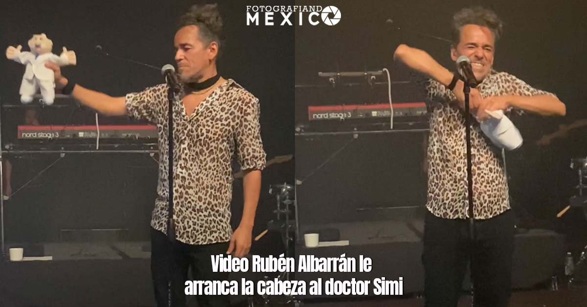 Video Rubén Albarrán le arranca la cabeza al doctor Simi